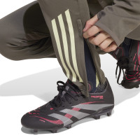 adidas Real Madrid Pantalon d'Entraînement 2025-2026 Enfants Gris Vert Clair