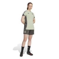 adidas Real Madrid Short d'Entraînement 2025-2026 Femmes Gris Vert Clair