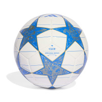 adidas UEFA Champions League Club Ballon de Foot Taille 5 2025-2026 Blanc Bleu Argenté
