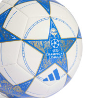 adidas UEFA Champions League Club Ballon de Foot Taille 5 2025-2026 Blanc Bleu Argenté