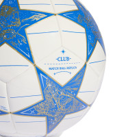 adidas UEFA Champions League Club Ballon de Foot Taille 5 2025-2026 Blanc Bleu Argenté