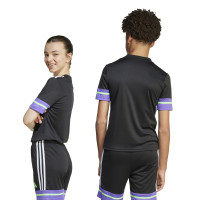 Chemise d'entraînement adidas F50 pour Enfants, noir, violet