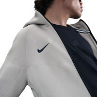 Nike Tottenham Hotspur Tech Fleece Trainingspak Full-Zip 2025-2026 Lichtgrijs Blauw