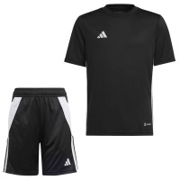 Kit d'entraînement adidas Tabela pour Enfants, noir et blanc