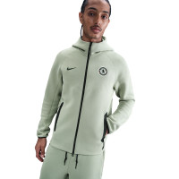 Nike Chelsea Tech Fleece Survêtement Full-Zip 2025-2026 Vert Clair Vert