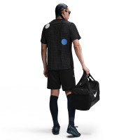 Nike Pays-Bas Lionnes Pre-Match Maillot d'Entraînement 2025-2027 Hommes Noir Blanc