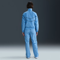 Nike Pays-Bas Lionnes Survêtement Full-Zip Woven 2025-2027 Femmes Bleu Noir