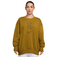 Nike Pays-Bas Lionnes Phoenix Fleece Sweat-Shirt 2025-2027 Femmes Bronze