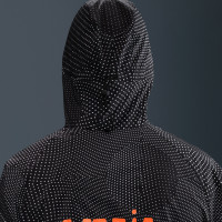 Nike Netherlands Orange Lioness Anthem Jack 2025-2027 pour homme Noir Orange