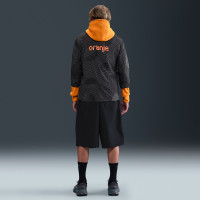 Nike Netherlands Orange Lioness Anthem Jack 2025-2027 pour homme Noir Orange