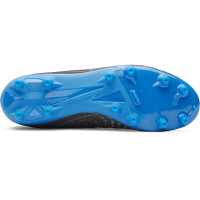 Under Armour Magnetico Select 5 Gazon Naturel Chaussures de Foot (FG) Noir Bleu