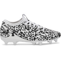 Under Armour Magnetico Select 5 Gras Voetbalschoenen (FG) Kids Zwart Wit