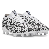 Under Armour Magnetico Select 5 Gras Voetbalschoenen (FG) Kids Zwart Wit