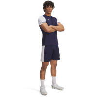 Under Armour Challenger Knit Short d'Entraînement Bleu Foncé Blanc