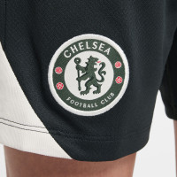 Nike Chelsea Strike Trainingsbroekje 2025-2026 Kids Donkergroen Wit