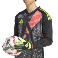 adidas Copa Club Gants de Gardien de But Enfants Noir Néon Jaune Blanc