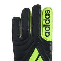 adidas Copa Club Gants de Gardien de But Enfants Noir Néon Jaune Blanc