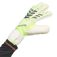 adidas Predator Match Fingersave Gants de Gardien de But Néon Jaune Blanc Noir