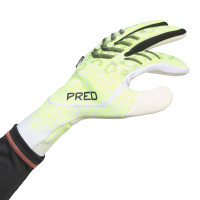 adidas Predator Pro Fingersave Gants de Gardien de But Néon Jaune Blanc Noir