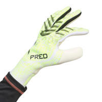 adidas Predator Pro PC Gants de Gardien de But Néon Jaune Blanc Noir