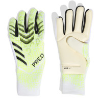 adidas Predator Pro PC Gants de Gardien de But Néon Jaune Blanc Noir