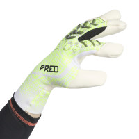 adidas Predator Pro Hybrid Keepershandschoenen Neongeel Wit Zwart