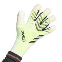 adidas Predator Pro HYP Keepershandschoenen Neongeel Wit Zwart