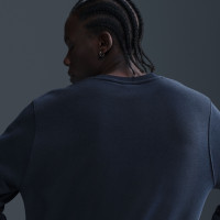 Nike Club Crew Sweater Donkerblauw Wit