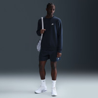 Nike Club Crew Sweater Donkerblauw Wit