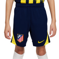 Nike Atletico Madrid Strike Trainingsset 2025-2026 Kids Donkerpaars Donkerblauw Geel
