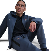 Nike Paris Saint-Germain Tech Fleece Trainingspak Full-Zip 2025-2026 Blauw Wit