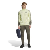 adidas Real Madrid Trainingspak Full-Zip 2025-2026 Lichtgroen Grijs