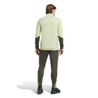 adidas Real Madrid Trainingspak Full-Zip 2025-2026 Lichtgroen Grijs
