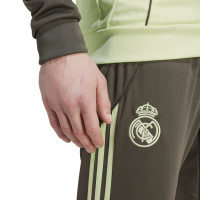 adidas Real Madrid Trainingspak Full-Zip 2025-2026 Lichtgroen Grijs