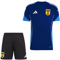 adidas SC Cambuur Trainingsset 2025-2026 Blauw Zwart