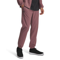 Survêtement tissé à fermeture éclair intégrale Under Armour Vibe, rose et noir