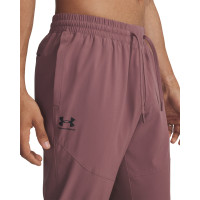 Survêtement tissé à fermeture éclair intégrale Under Armour Vibe, rose et noir