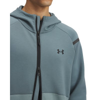 Under Armour Unstoppable Fleece Vest Full-Zip Donkerblauw