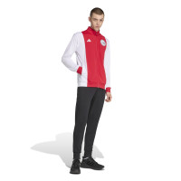 Veste d'entraînement adidas Ajax DNA blanc rouge