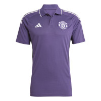 adidas Manchester United Polo 2025-2026 Paars Wit Zwart