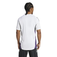 adidas Manchester United Trainingsshirt 2025-2026 Wit Zwart Paars
