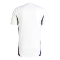adidas Manchester United Trainingsshirt 2025-2026 Wit Zwart Paars