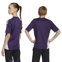 adidas Manchester United Trainingsset 2025-2026 Kids Paars Zwart Wit