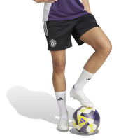 adidas Manchester United Ensemble Training 2025-2026 Femmes Mauve Noir Blanc