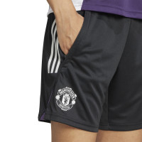 adidas Manchester United Ensemble Training 2025-2026 Femmes Mauve Noir Blanc