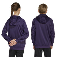 adidas Manchester United Track Hoodie 2025-2025 Kids Paars Wit