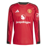 adidas Manchester United Thuisshirt Lange Mouwen 2025-2026
