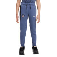 Nike Paris Saint-Germain Tech Fleece Pantalon de Jogging 2025-2026 Enfants Bleu Blanc