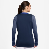 Nike Paris Saint-Germain Strike Crew Sweater 2025-2026 Dames Donkerblauw Blauw Wit