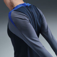 Nike Paris Saint-Germain Strike Crew Sweater 2025-2026 Dames Donkerblauw Blauw Wit